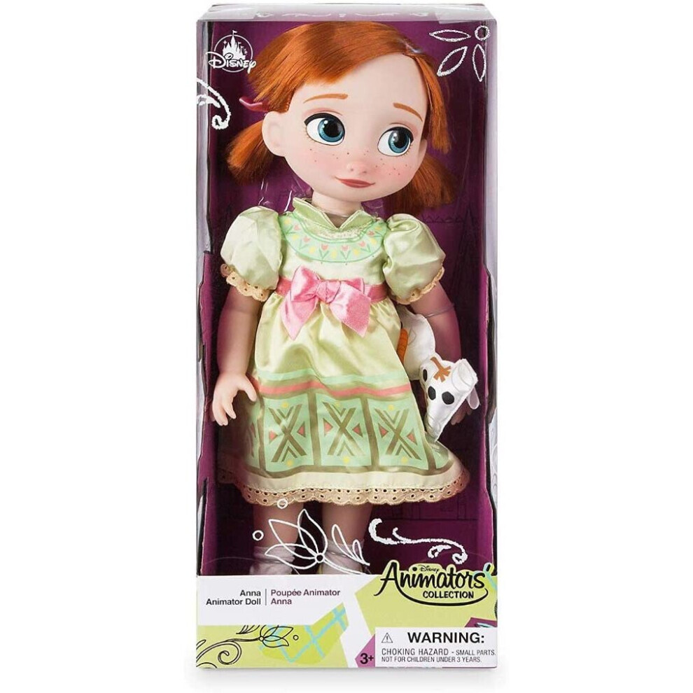 Disney Official Store Frozen Anna Animator Collection Doll 39Cm Tall
