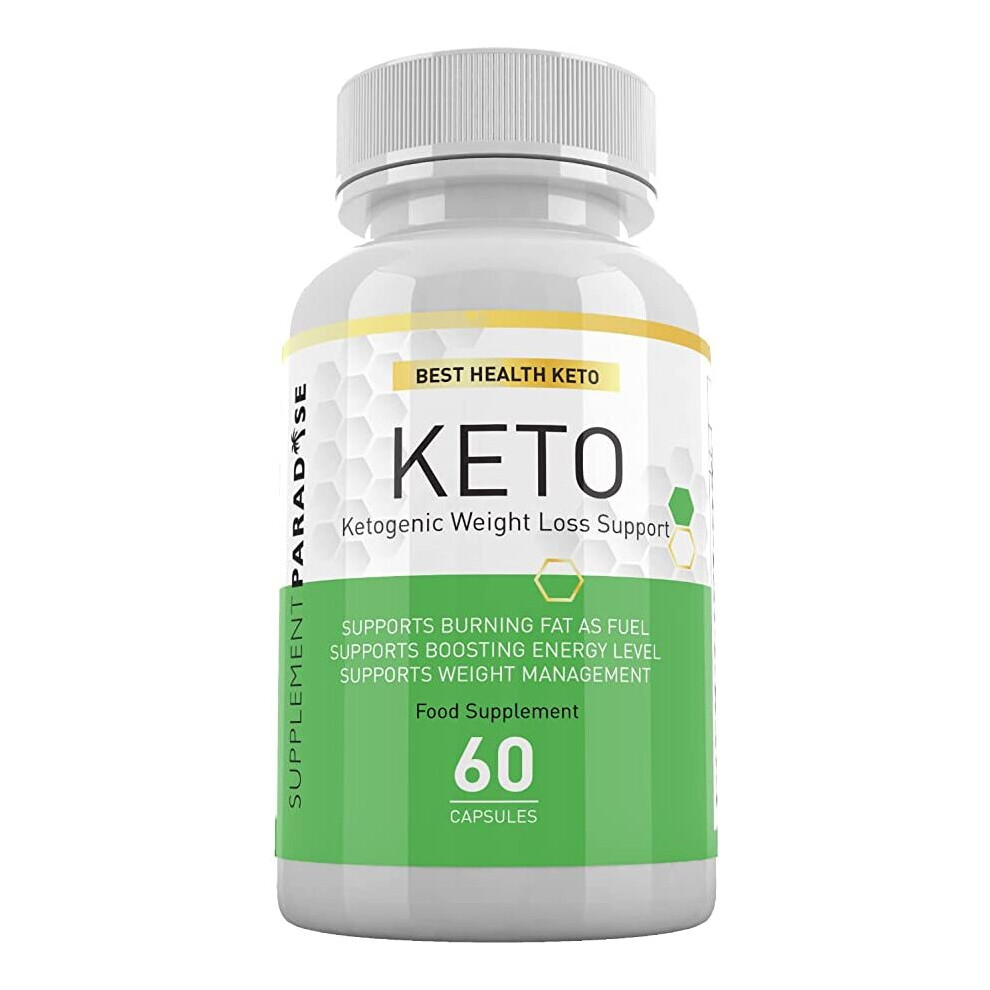 KETO KETOGENIC WEIGHT LOSS SUPPORT DIETORY SUPPLEMENT 60 CAPSULES 1 MONTH SUPPLY