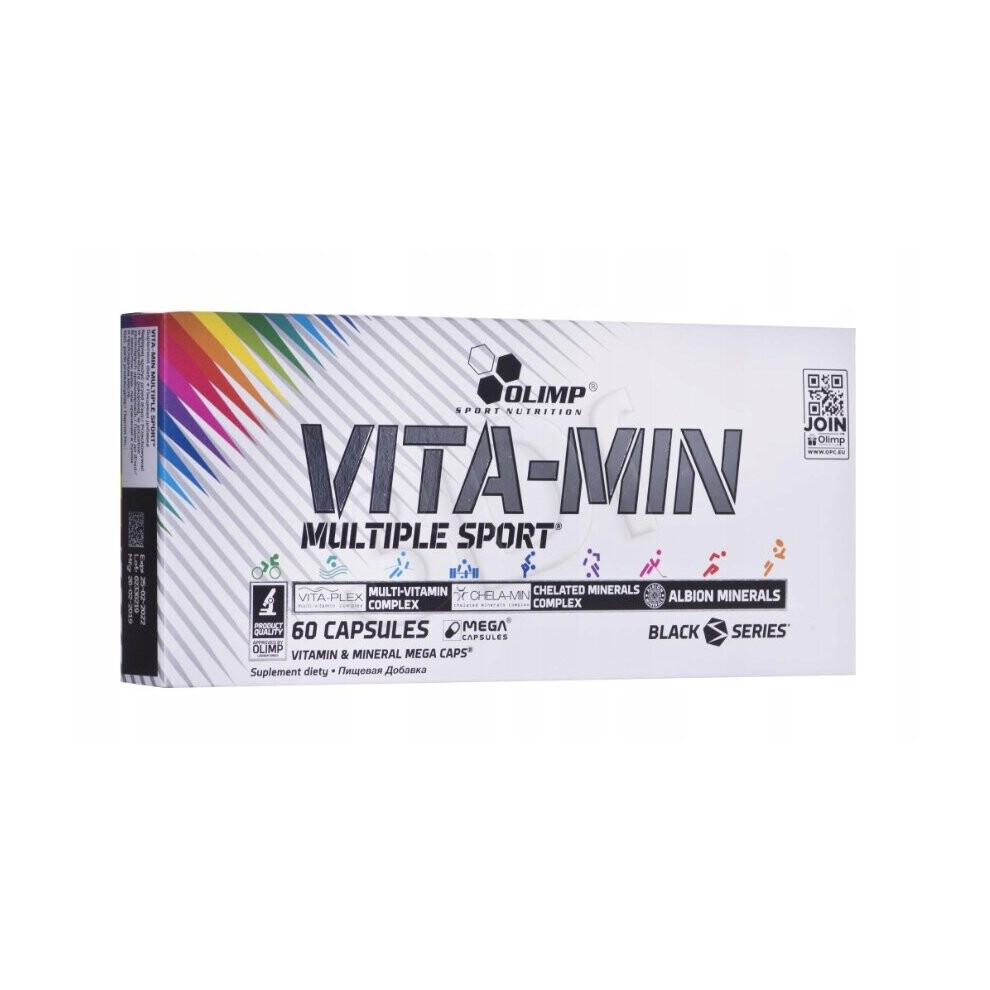 OLIMP VITA-MIN MULTIPLE SPORT Multivitamin intended for men 60capsules