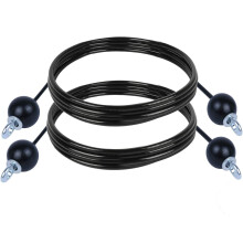 (Pair) Replacement 3.9m Spare Cable for GYM MASTER Cable Crossover Machine