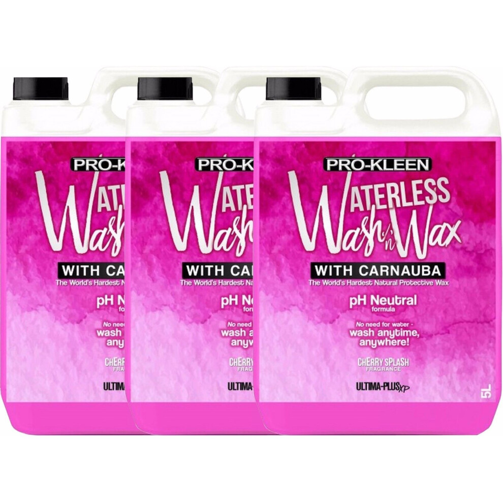 (15L) ProKleen Cherry Waterless Wash Wax pH Neutral