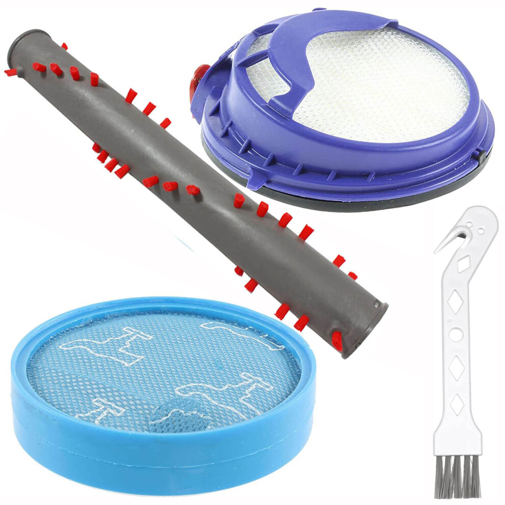 Spares2go Brushroll + Filters For Dyson Dc25 Dc25i Hepa Pre & Post Motor Vacuum