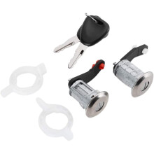 Cylinder Lock Left Right Door Lock Cylinder with 2 Keys 7701470944 Fit for Ren-Ault Master 1998‑2016