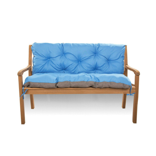 Bench cushions indoor 100 x 50 x 50cm | 2-3 seater sofa cushions | Sofa cushions | garden ...