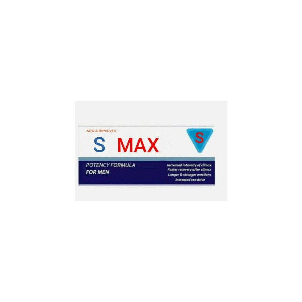 50 S MAX Premium Sex Pills for Men Bigger and Stronger Erections