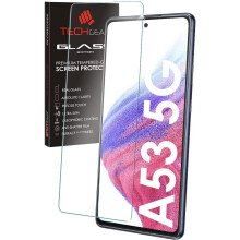 TECHGEAR GLASS Edition Compatible with Samsung Galaxy A53 5G, Tempered Glass Screen Protector Cover [2.5D Round Edge] [9H...