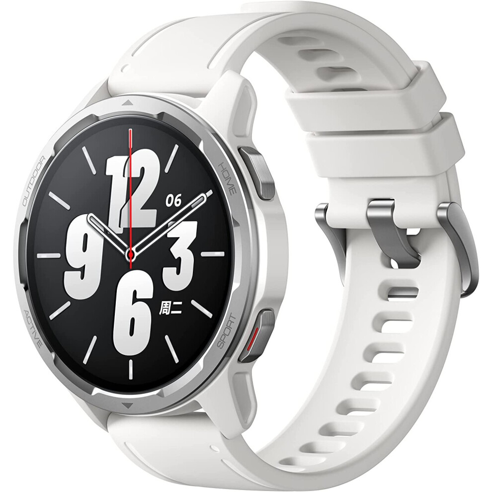 Xiaomi Watch S1 Active DE Smartwatch (1.43 Inch AMOLED HD, 117 Training Modes, Monitoring SpO2, Heart Rate & Sleep, Bluetooth,...