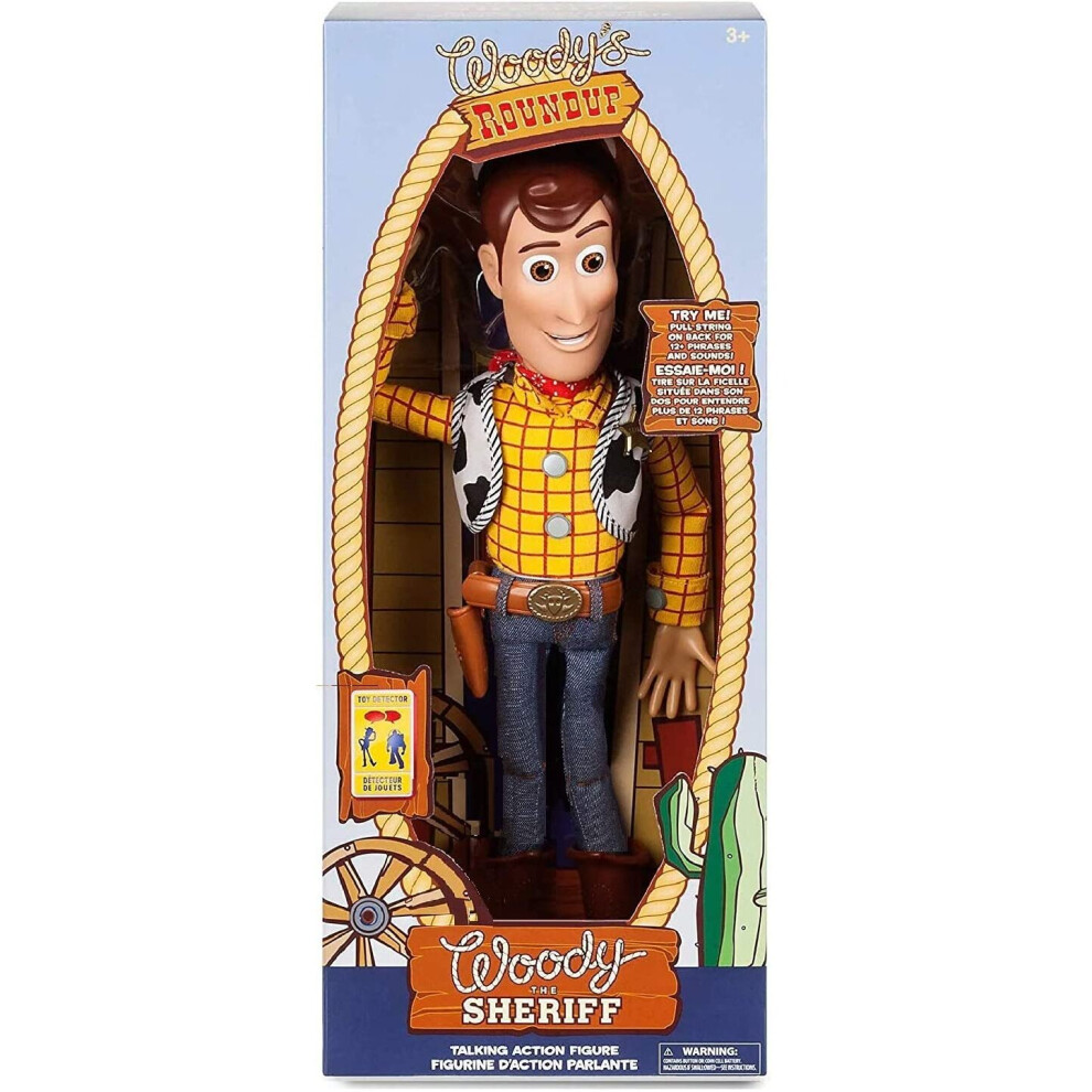 Toy Story Pull String Woody 16" Talking Figure - Disney Exclusive