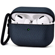 Case for Airpod Pro - VISOOM AirPods Pro Hard Cover for Men Women High-Grade Bright Woven Fabric iPod Pro 2 Case Wireless...