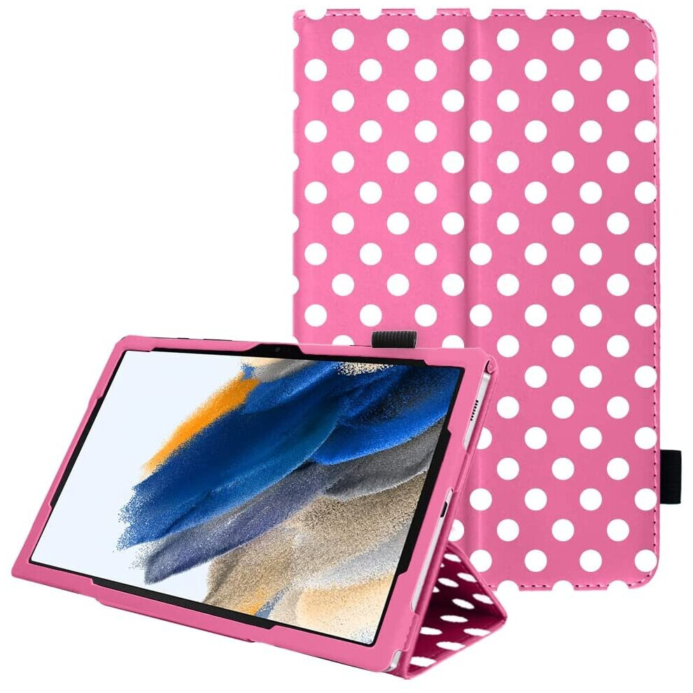 TECHGEAR Leather Case for Samsung Galaxy Tab A8 10.5" (SM-X200 / SM-X205) Premium PU Leather Slim Folio Stand Smart Case Cover...