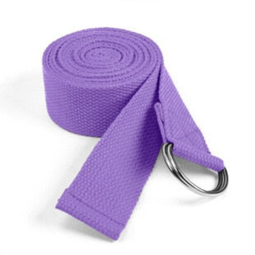 (Lavender) Women Yoga Stretch Strap Bands