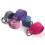 (Lavender) Women Yoga Stretch Strap Bands 2