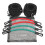 GreenZech (C) 15/20/25/30/80/90/100lb Multi-function Leg Resistance Bands Home Fitness Strength Training Pilates Flexbands 8