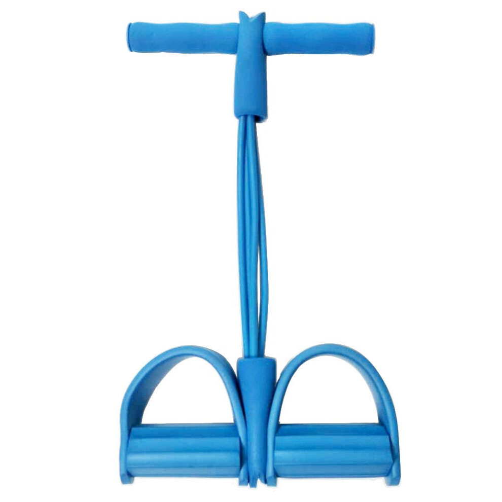 Greenzech (Blue) Fitness Pull Rope Bodybuilding Tension Elastic Pedal Exercise Resistance Band Blue