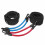 GreenZech (C) 15/20/25/30/80/90/100lb Multi-function Leg Resistance Bands Home Fitness Strength Training Pilates Flexbands 5