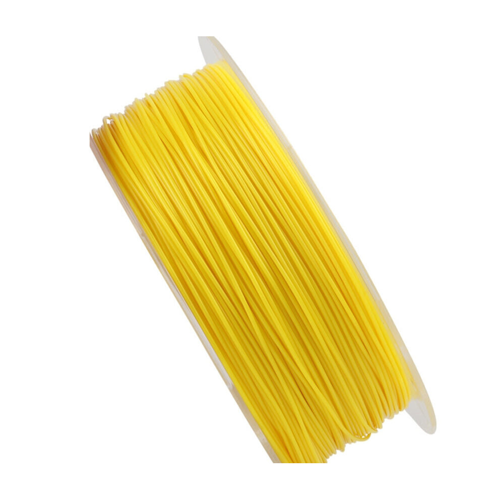 (Yellow) PLA Filament For 3D Printer, White/Black/Yellow/Blue/Red 1.75mm