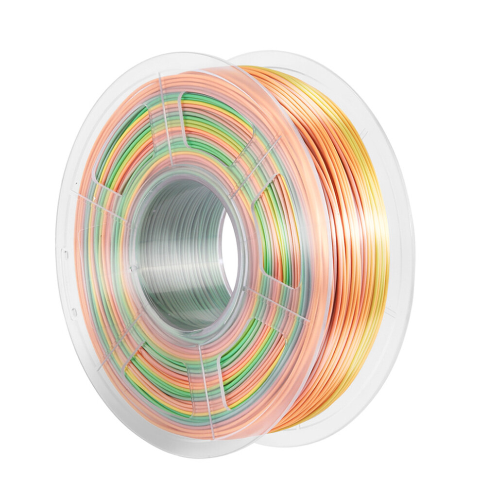 (Rainbow) Silk Rainbow filament for 3D Printer High Strength 1KG PLA 1.75MM