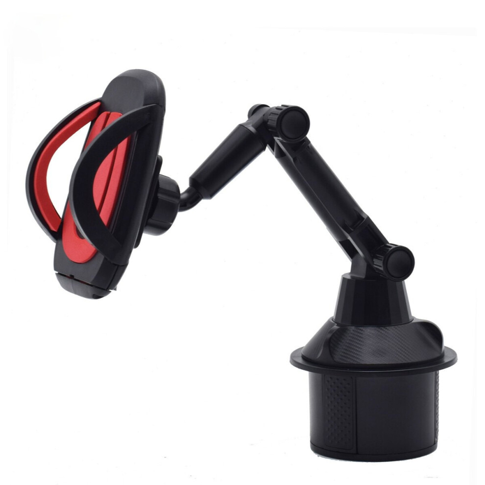 Greenzech Red (Red) Car Phone Holder Mount Universal 360 Rotation Flexible Arm Gooseneck
