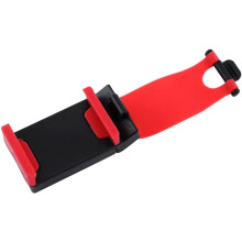 Sxhlseller Steering Wheel Holder, Universal Adjustable Car Elastic Steering Wheel Clip Mount Holder Cradle Stand For Mobile Phone GPS