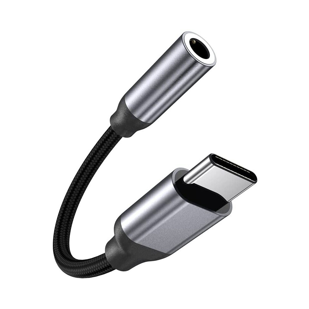 Type C Jack To 3.5Mm Earphone Adapter, Listening Audio, Dac Hi-Fi With Control For Headphone | Android Usb C Aux Adapter For... 691959653197
