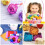 500 Pieces 5 Colors Chocolate Sweets Foil Wrappers for Packaging Chocolate Candy 4