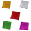 500 Pieces 5 Colors Chocolate Sweets Foil Wrappers for Packaging Chocolate Candy 1