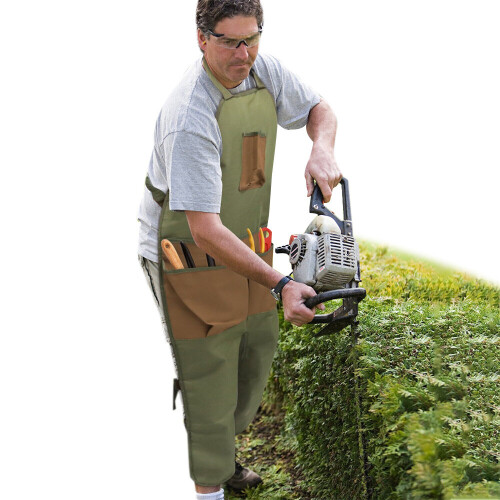 Garden Apron Split Leg with 6 Pockets 600D Oxford Cloth 1