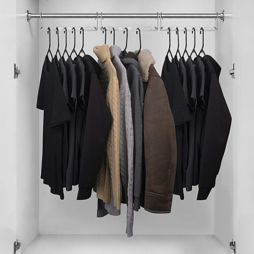 Platzsparende Kleiderbügel Cascading Closet Clothes Extender Hanger 1