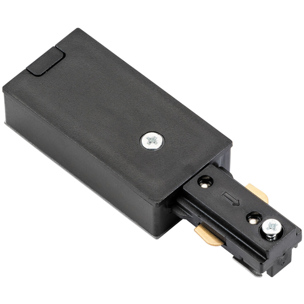 Loops Commercial Track Live End Connector - 107Mm Length - Pc Light/Black