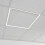 Loops Square Frame LED Ceiling Panel Light - 590 x 590mm - 40W Cool White LED 3