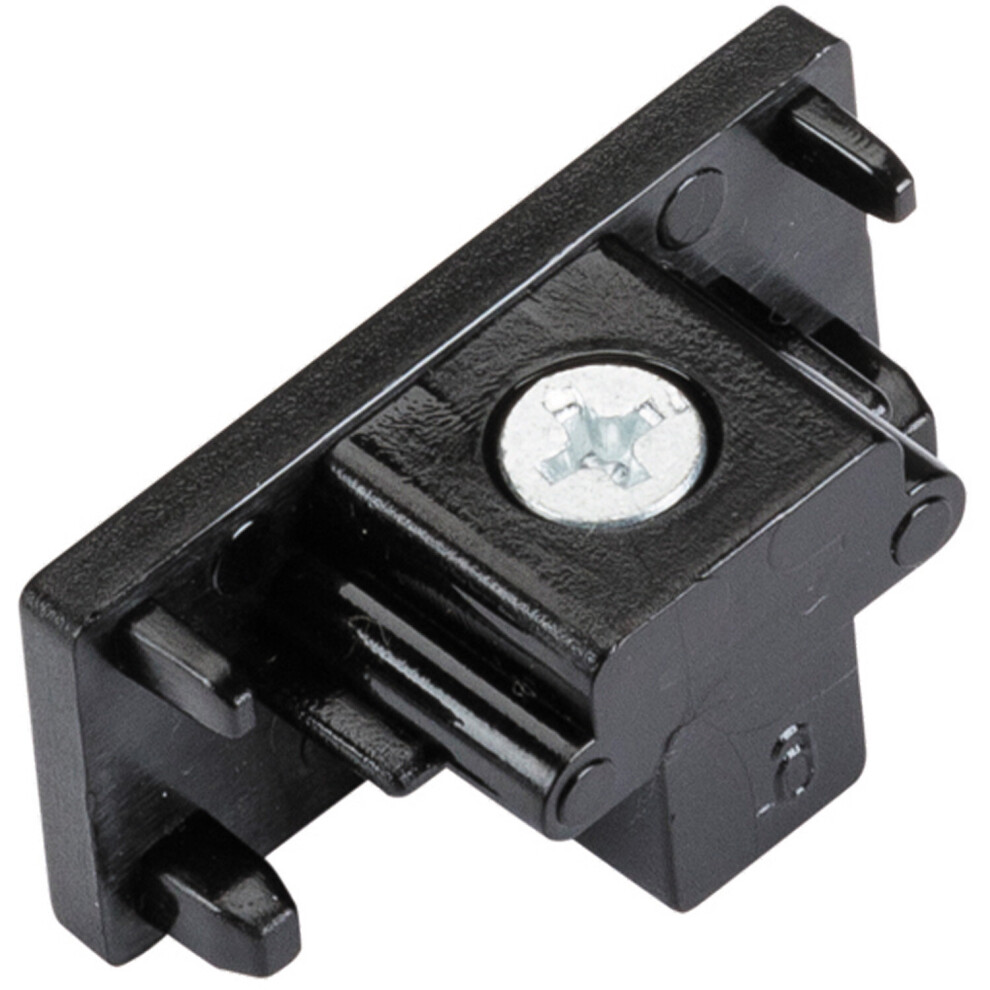 Loops Commercial Track Dead End Connector - Single Circuit - Pc Light/Black