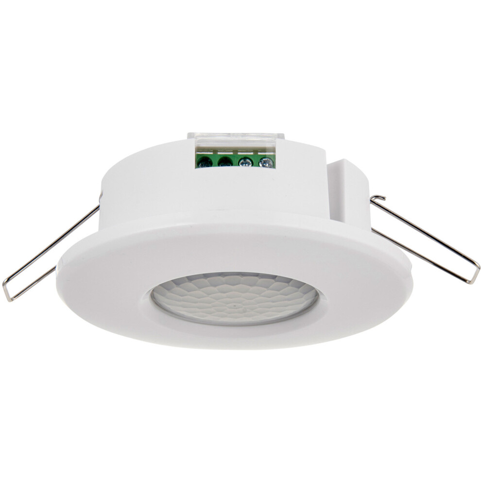 Recessed Ceiling PIR Sensor - 360 Degree Movement Detection - 8 Metre Range