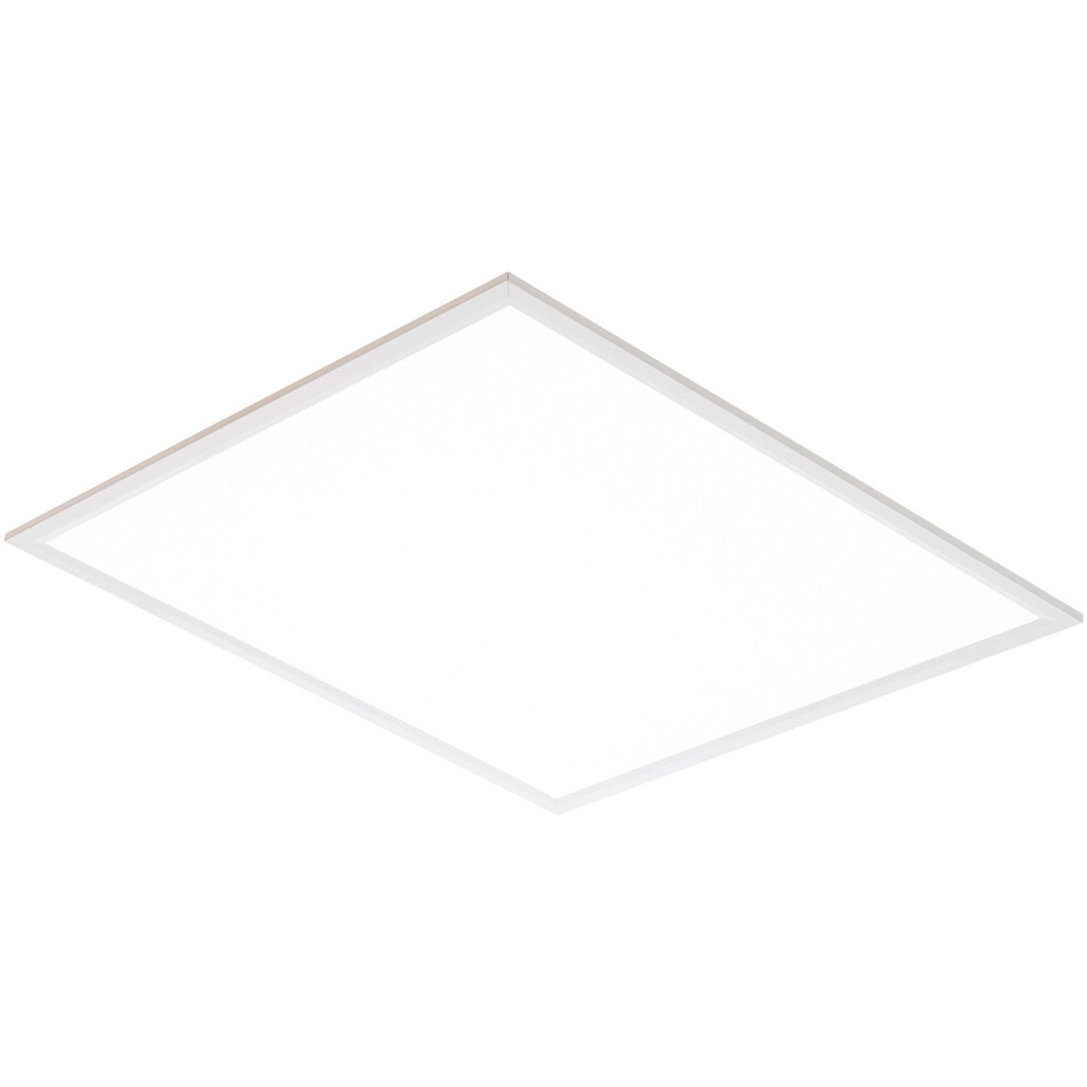 New Loops Backlit Led Ceiling Panel - 595Mm Sq - 40W Day Led Light/White Backlit-Square-Office-Ceiling-Light-Module-Panel