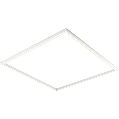 Loops Square Frame LED Ceiling Panel Light - 590 x 590mm - 40W Cool White LED