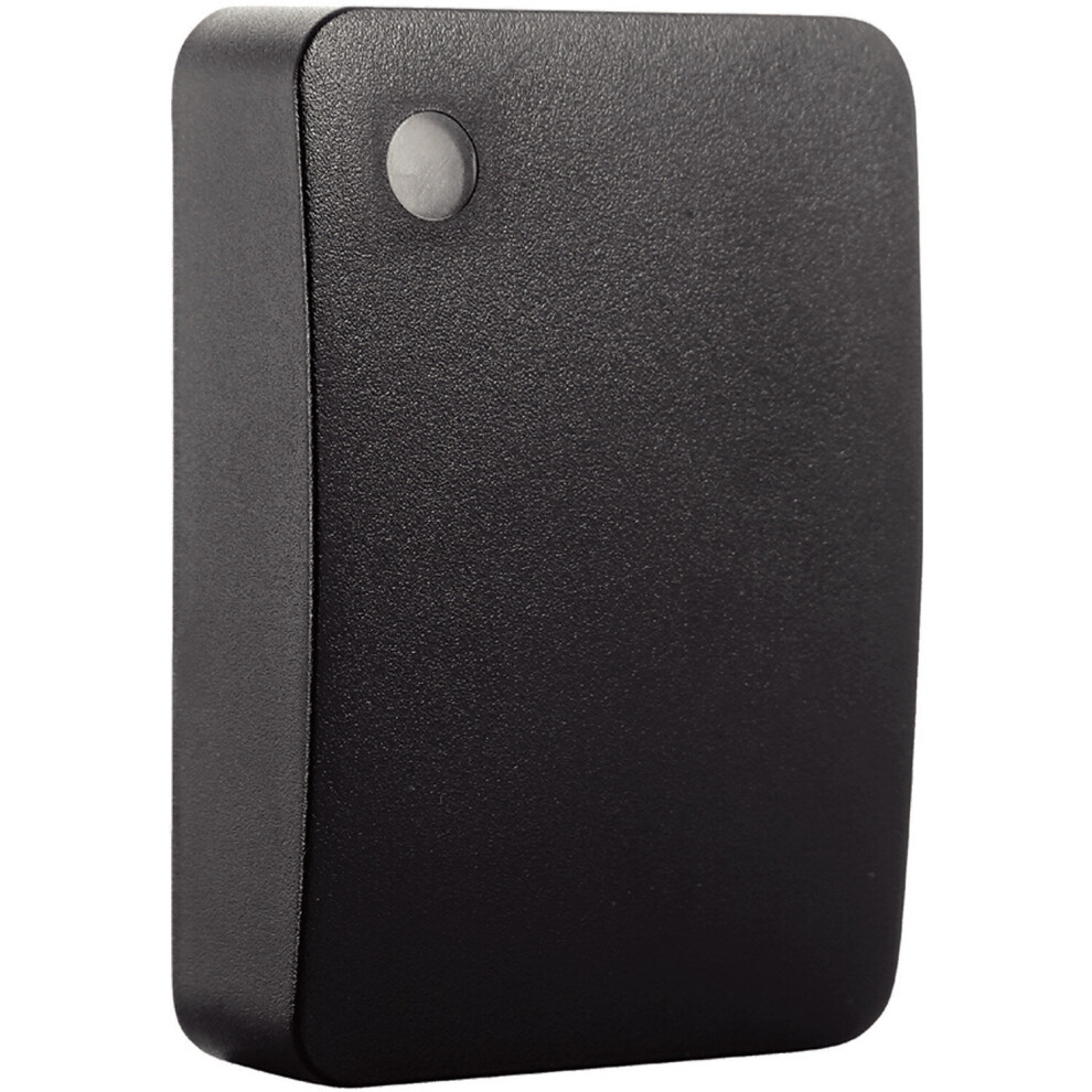 Loops Wall Mounted Ip44 Outdoor Twilight Photocell Detector Switch Black