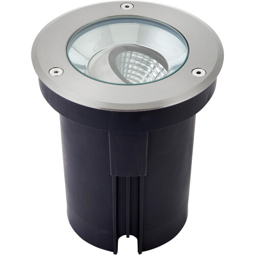 Loops Stainless Steel IP67 Ground Light - 13W Cool White LED - Tilting Head 2