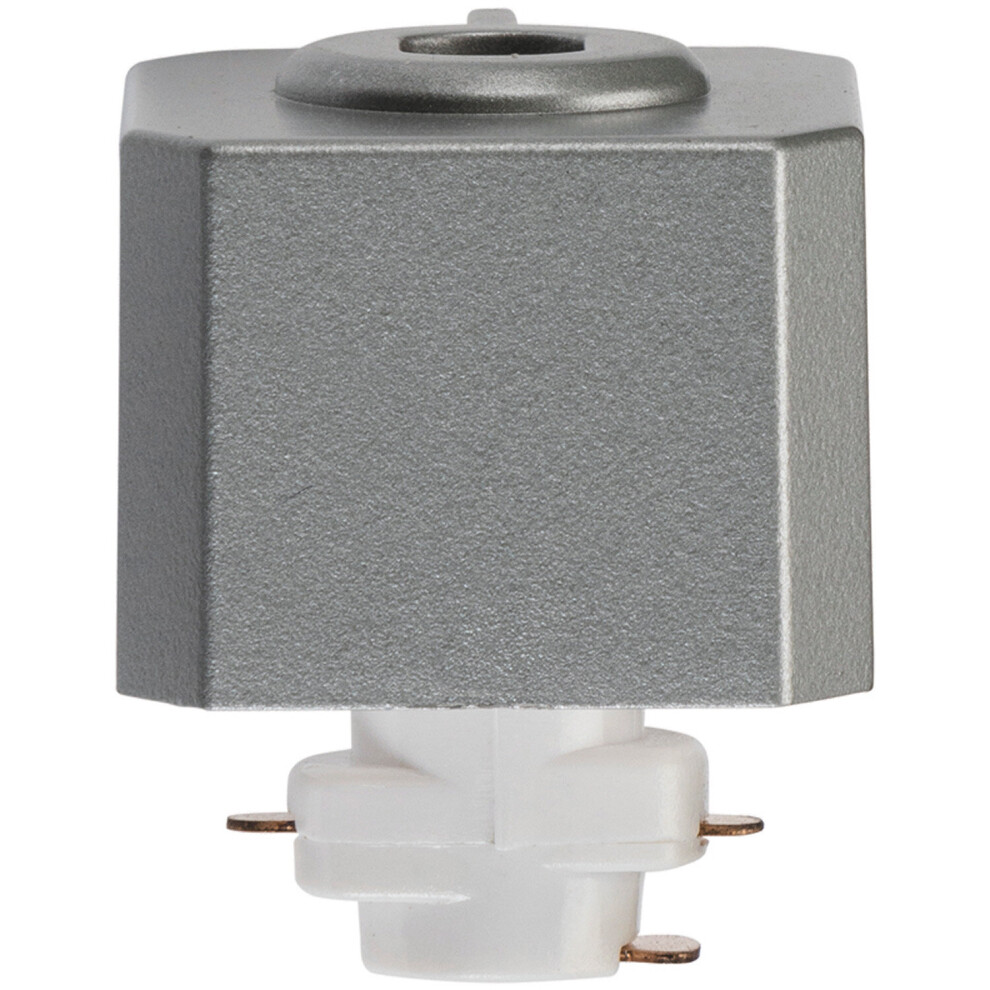 Commercial Track Lighting Pendant Adaptor - 6A Maximum - Silver