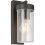 Loops 2 PACK Modern Outdoor IP44 Wall Lantern Light - 15W E27 GLS LED - Dimmable 3