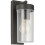 Loops 2 PACK Modern Outdoor IP44 Wall Lantern Light - 15W E27 GLS LED - Dimmable 4