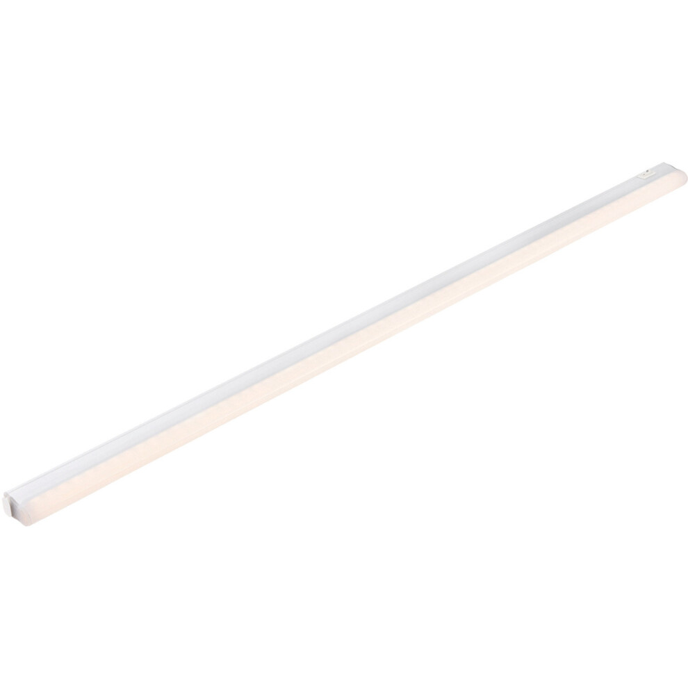 900mm Under Cabinet LED Light - 13W SMD 2835 CCT LED Module - Opal & Gloss White