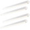 Loops 4 PACK 4ft Emergency Batten Light - 24.5W Cool White LED - Gloss White & Opal 1