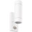 Loops Twin Up & Down Wall Light - PIR Sensor - 2 x 7W GU10 LED - Gloss White 3