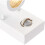 Loops Twin Up & Down Wall Light - PIR Sensor - 2 x 7W GU10 LED - Gloss White 4