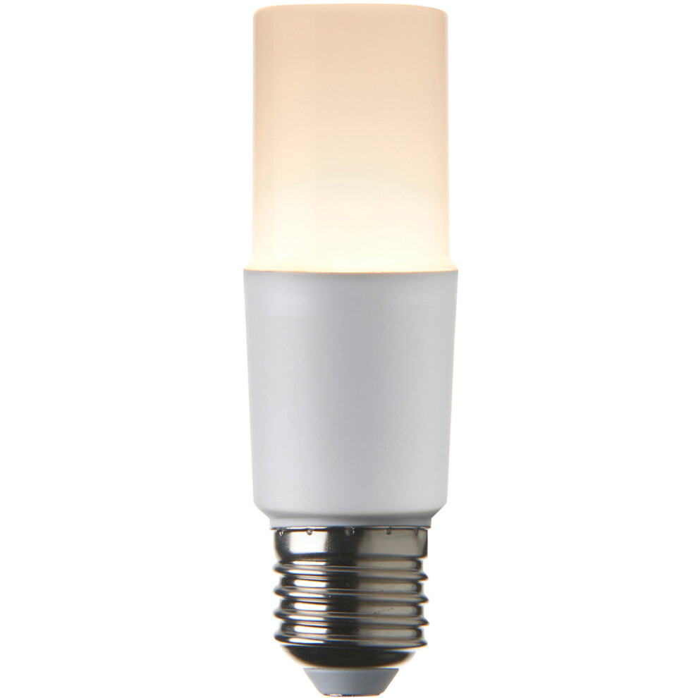 Loops 8W E27 Led Stick Bulb - 3000K Warm Colour Temp - 800 Lumens Light/White