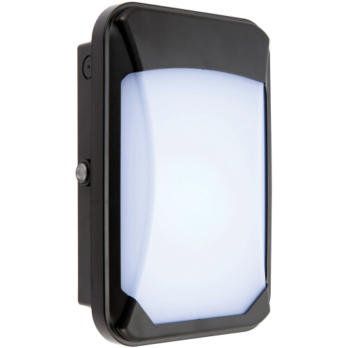 Loops Outdoor IP65 Bulkhead Wall Light - Cool White LED - Photocell Sensor 2