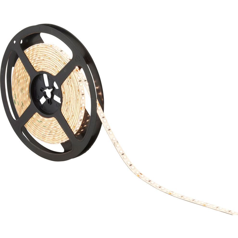 Flexible LED Strip Light - 5m Reel - 48W Cool White LEDs - IP65 Rated
