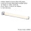 Loops Bathroom Over Mirror Wall Light - 600mm Width - 15W Daylight White LED 2