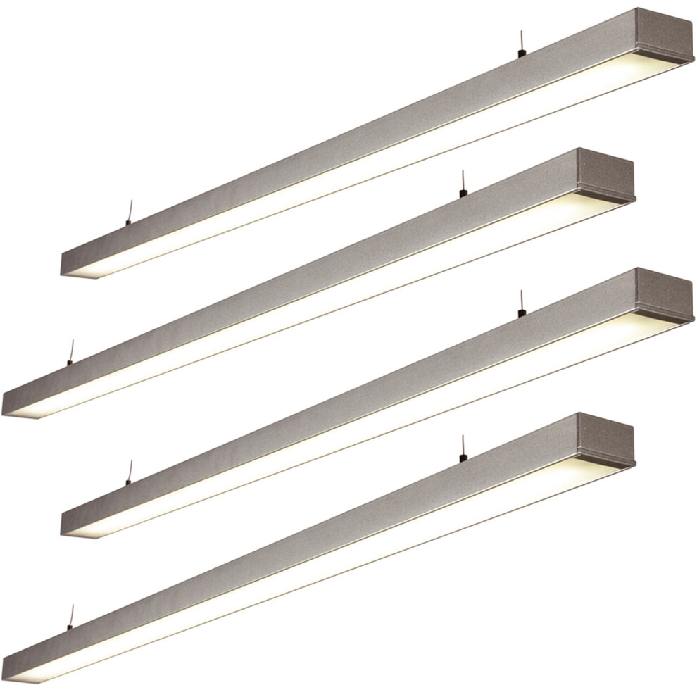  - 4 Pack Commercial Led Suspension Light1494mm X 68mm26W Cct Led Module - Image 3