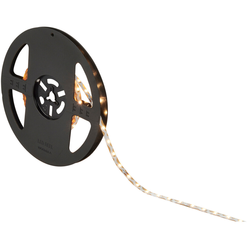 Bendable & Flexible LED Display Tape Light - 5m Reel - 24W Warm White LEDs