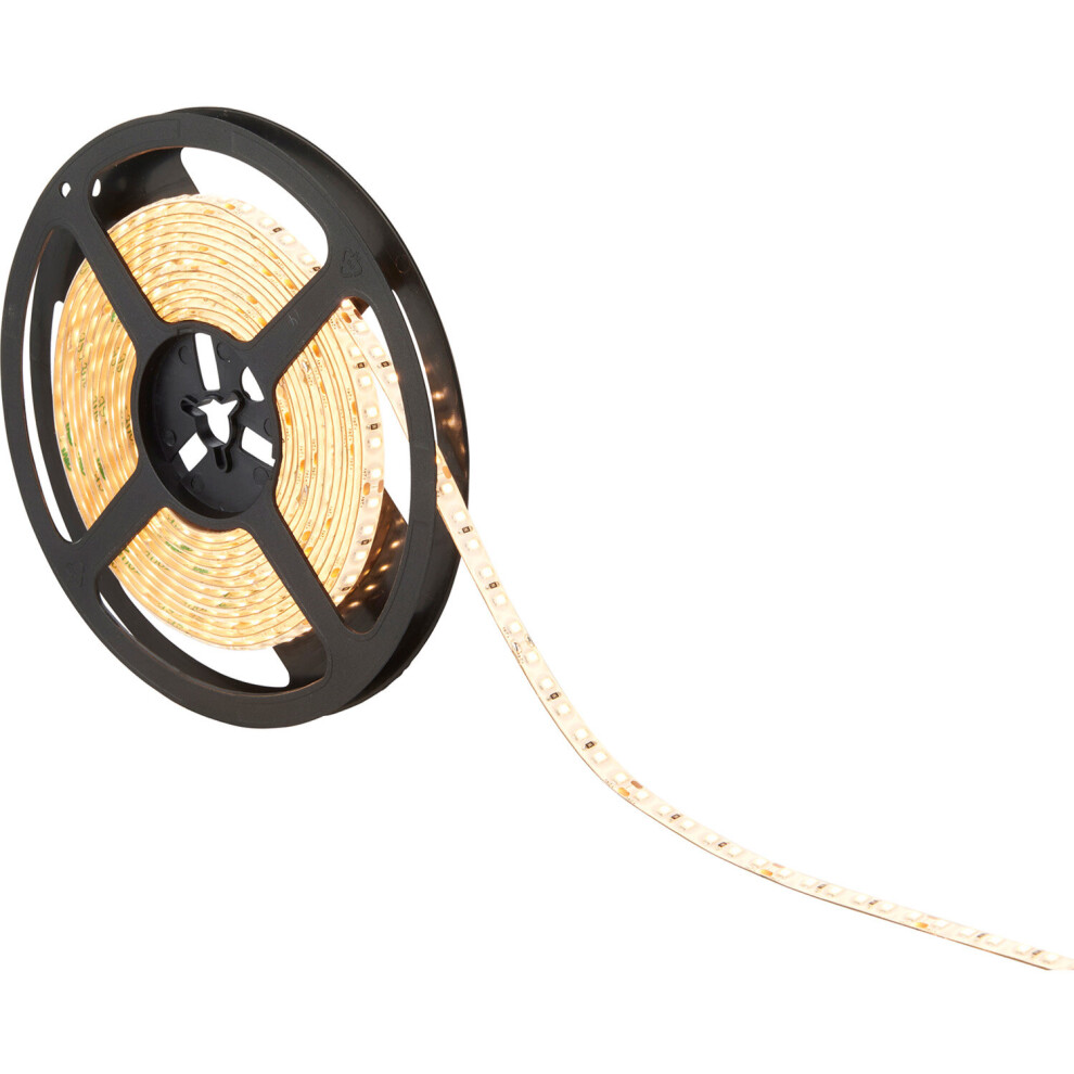 Loops Flexible Led Strip Light - 5M Reel - 48W Warm White Leds - Ip65 Rated